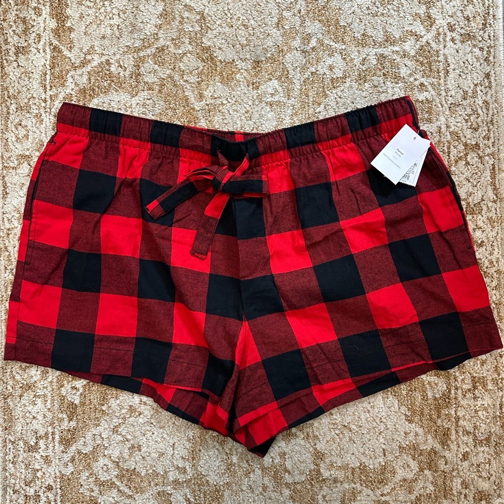 Auden Buffalo Plaid Sleep Shorts